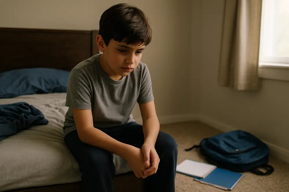 نقاب‌های خاموش بر چهره خشم کودک