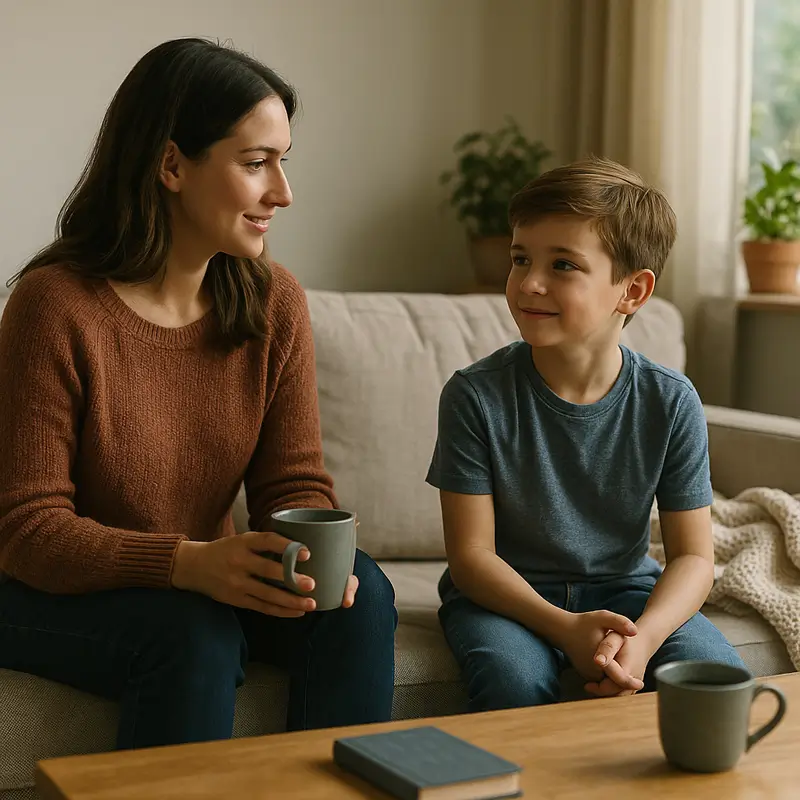 چطور یک گفتگوی ساده و همدلانه می‌تواند زخم‌های کهنه کودک را آرام‌تر کند؟