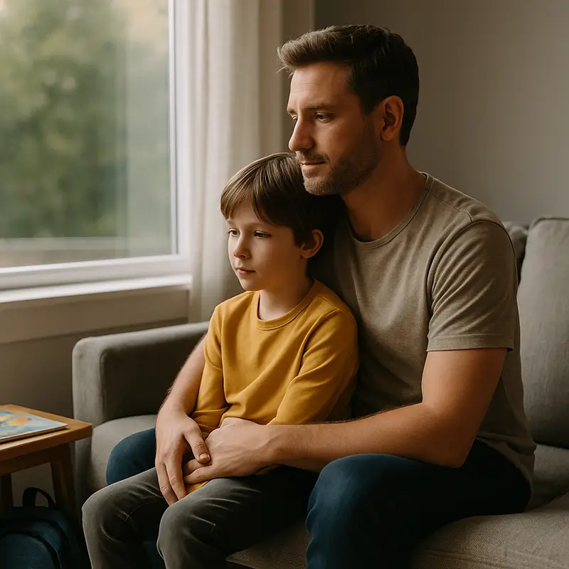 آیا تا به حال لحظه‌ای را تجربه کرده‌اید که کودک فقط می‌خواست «کنارتان» باشد؟