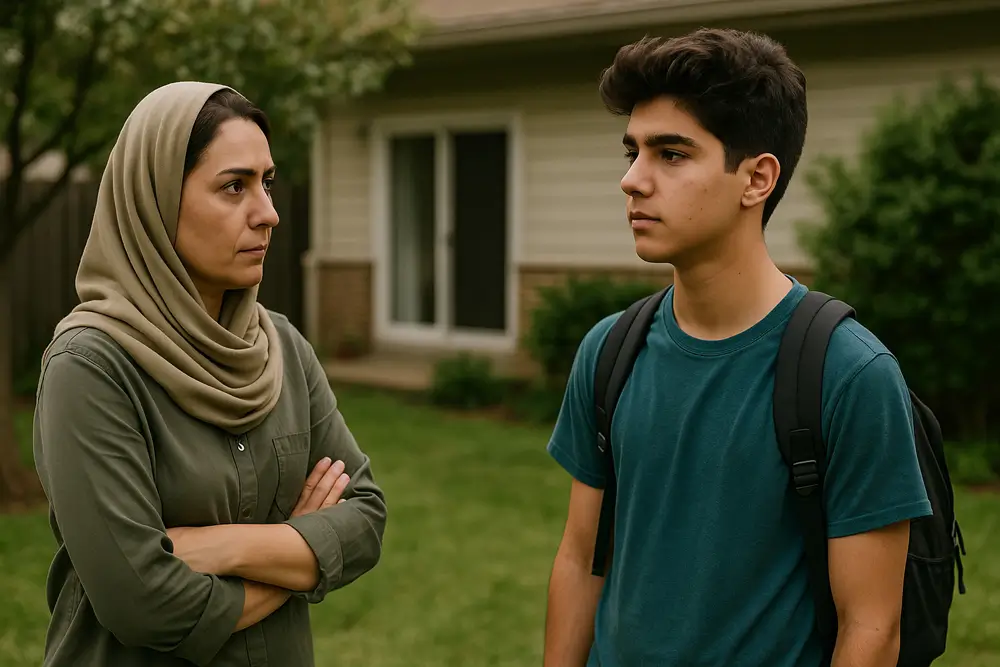 مرزهای تازه استقلال نوجوان در پیوند خانواده